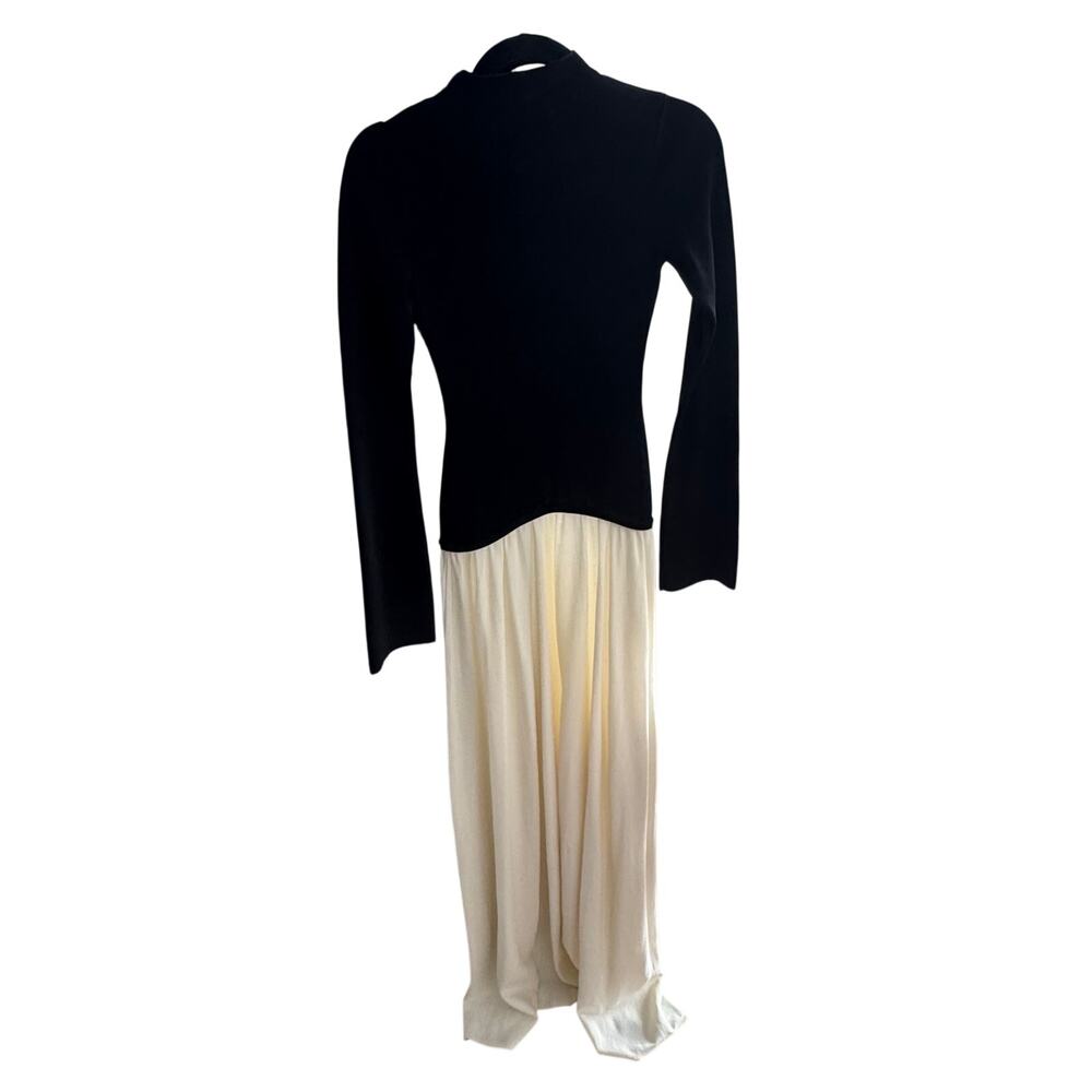 Solid & Striped Soglio Dress Ecru Knit Maxi Dress Small - Picture 2 of 12